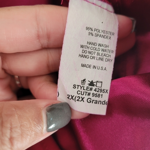 Body suite with pants magenta - Picture 10 of 10